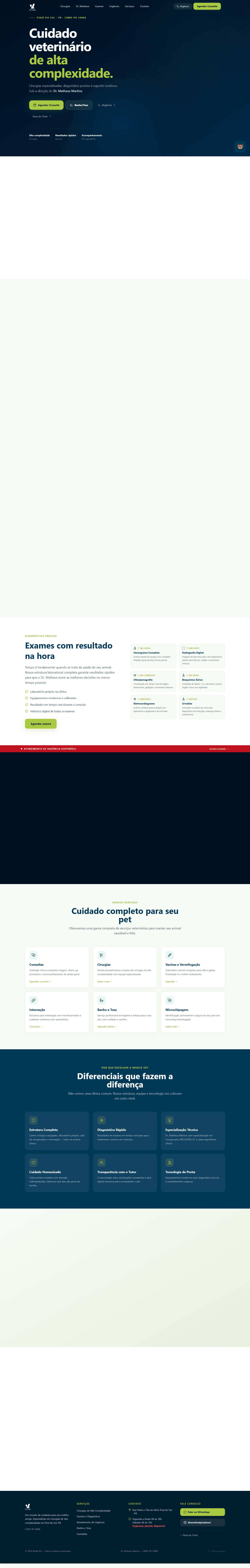 WorldVet — Site e plataforma veterinária